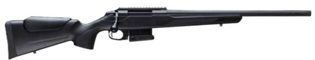 TIKKA T3X CTR 6MM CM - 24" THREADED 10RD BLACK SYN