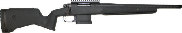 GLFA SUB-1 BOLT ACTION 308 WIN - 18" SS FLUTED CF STOCK BLACK