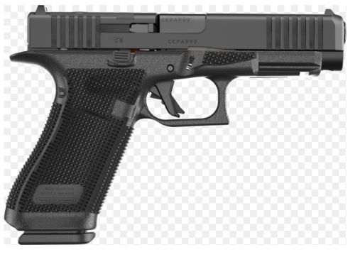GLOCK 17 ORS 9MM GEN6 FS - 10-SHOT W/FRONT SERATIONS BLK