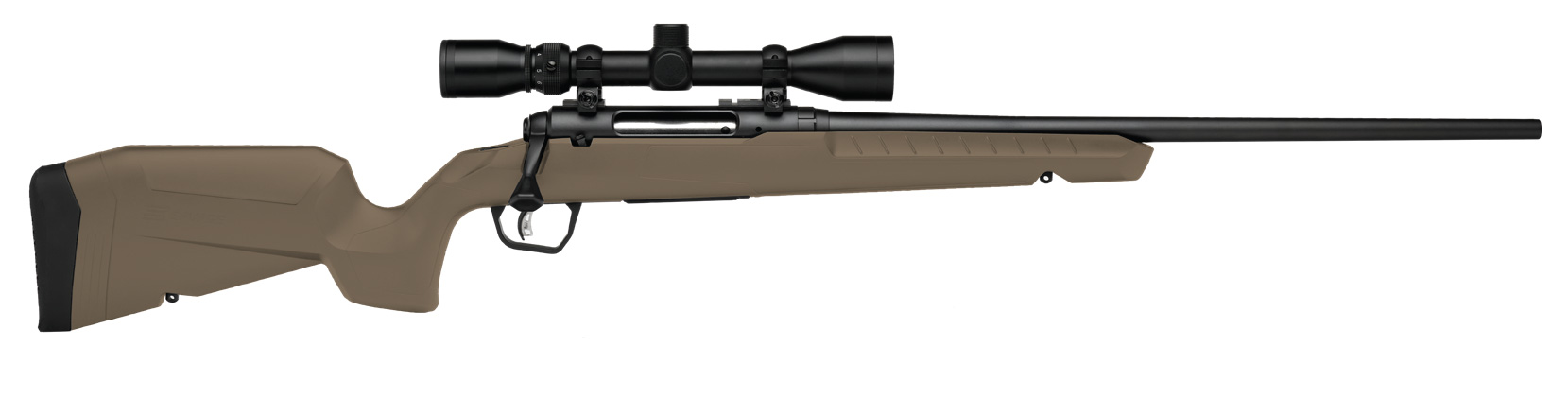 SAVAGE ARMS AXIS 2 7MM08 BL/FDE 22" PKG #