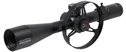 SIGHTRON SCOPE S6 10-60X56 - 34MM W/WHEEL SNAP FOCUS MOA-2