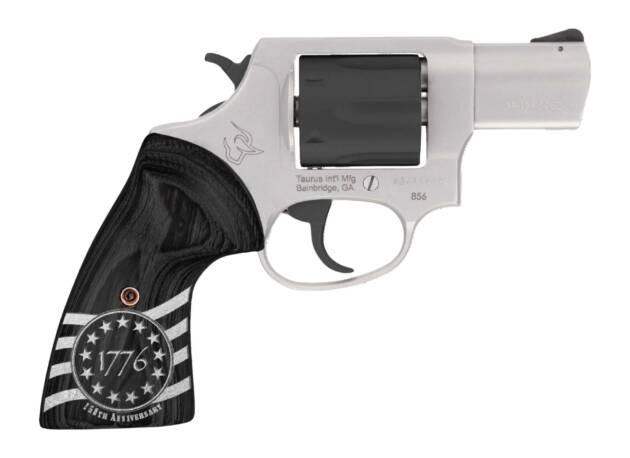 TAURUS 856 38SP SS 1776 3" 6SHOT FS