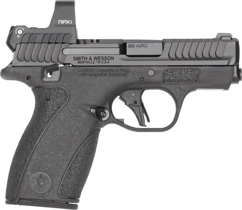 S&W BODYGUARD 2.0 RFX1 SIGHT - 380ACP 10/12 RD MAG BLK SAFETY