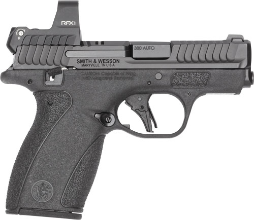 S&W BODYGUARD 2.0 RFX1 SIGHT - 380ACP 10 RD MAG BLK SAFETY