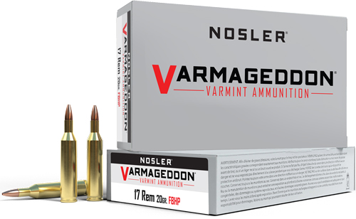NOSLER VARMAGEDDON 17 REM - 20GR HPFB 20RD 20BX/CS