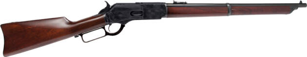 CIMARRON 1876 N.W.M.P. CARBINE - 45-60 22" BLUED WALNUT