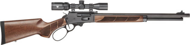 S&W 1854 LARGE LOOP 45-70 GOVT - SCOPED 20" BLUED WALNUT STOCK
