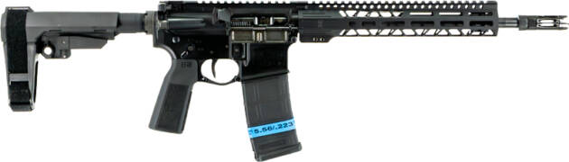 FAXON PRO PISTOL 5.56 12.5" - BLACK