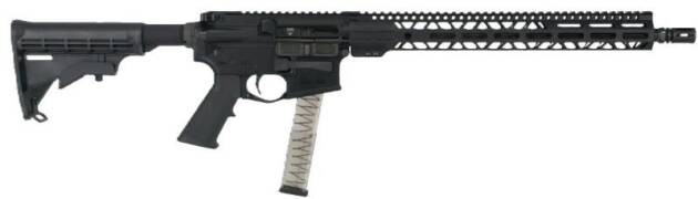 FAXON SPORT AR-15 RIFLE 9MM - PCC 16" M4 STOCK BLACK