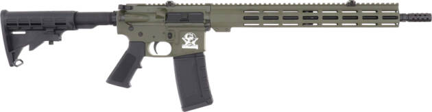GLFA AR15 RIFLE 300 AAC - 16" NITRIDE BBL 30RD OD GREEN
