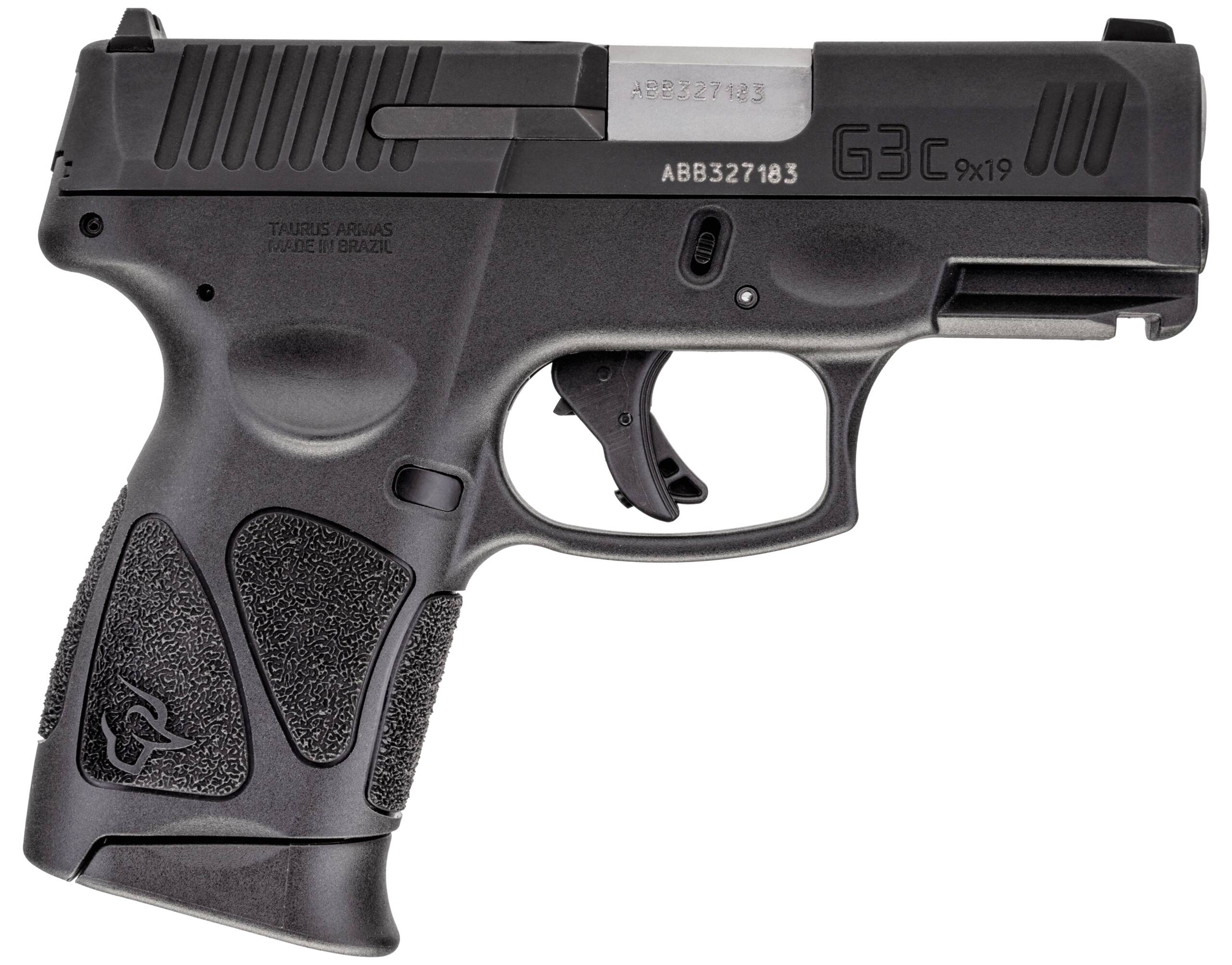 TAURUS G3C 9MM BLK/BLK 3.2" 12+1 #