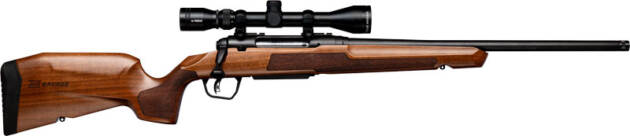 SAVAGE AXIS 2 XP 22-250 20" - THREADED W/3-9X40 BLK/HARDWOOD